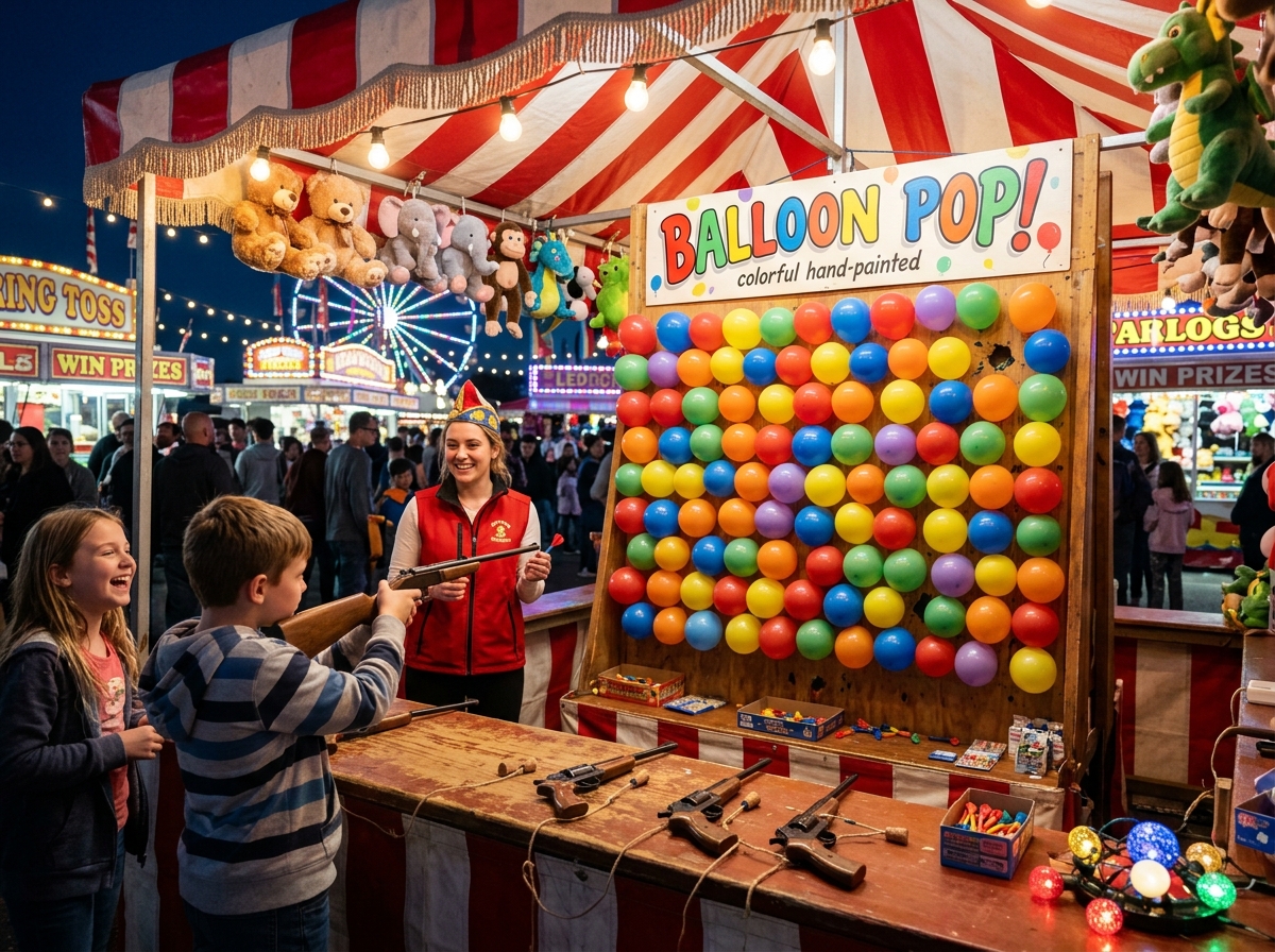 Balloon Shooting Stall